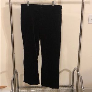 Talbots Petites Black Velvet Signature Boot 14P